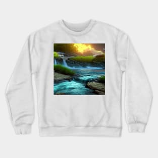 Realistic Dusk Fantasy Crewneck Sweatshirt